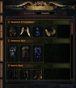 Conta Poe 1 e Poe 2 - Path of Exile 1 e 2