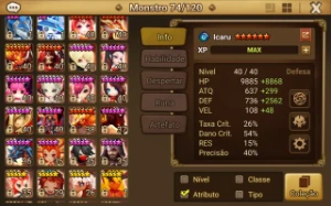 Conta Nat 5 Ld Asima Summoners War