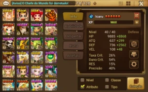 Conta Nat 5 Ld Asima Summoners War