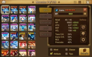 Conta Nat 5 Ld Asima Summoners War