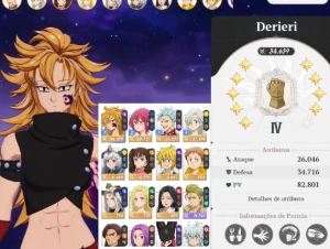 Deriere P9 The Seven Deadly Sins Origin - Outros