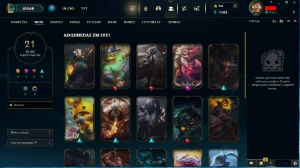 Vendo Conta Unraked Com Volibear Prestígio - League of Legends LOL