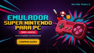 Emulador - Super Nintendo para PC (1800 Jogos) - Outros
