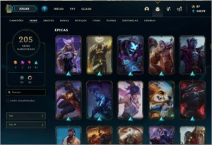 Conta Antiga - 1 Win pro Diamante - Faltando 3 Champs - League of Legends LOL
