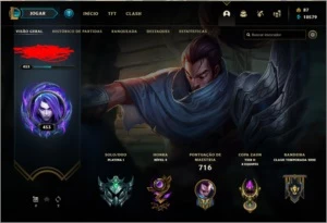 Conta Antiga - 1 Win pro Diamante - Faltando 3 Champs - League of Legends LOL