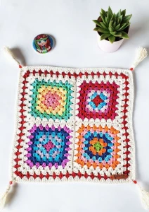 Sousplat em Crochê - Artesanato e Personalizados