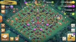 Cv15 90% Full Unico Dono - Clash of Clans