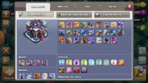 Cv15 90% Full Unico Dono - Clash of Clans