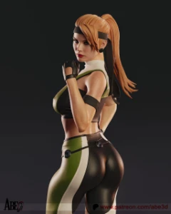 Sonya Blade Mortal Kombat STL 3d - Outros