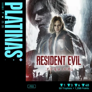 PS5 | Resident Evil 9: Requiem | Platina 100% legítima.