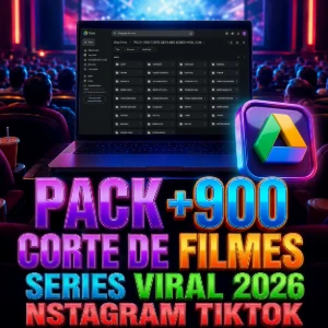 Pack +900 Corte de Filmes series Viral 2026 instagram Tiktok - Vídeos e Cortes Cortes Virais