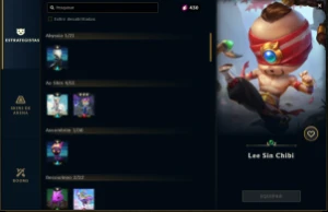 Conta 341 skins - Esmeralda 1 Solo - D4 Flex  - League of Legends LOL