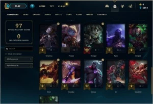 Conta Mestre LoL - Bom MMR com Email de criação - League of Legends