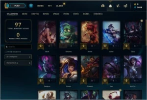 Conta Mestre LoL - Bom MMR com Email de criação - League of Legends