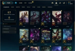 Conta Mestre LoL - Bom MMR com Email de criação - League of Legends