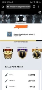 ACC COM VIP E MNS! KD POSITIVO! - Crossfire
