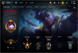 CONTA LOL, OURO IV COM 280 SKINS+GRÁTIS VALORANT COM 1ºPASSE - League of Legends