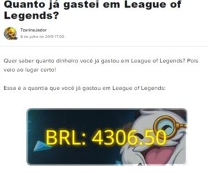 CONTA LOL, OURO IV COM 280 SKINS+GRÁTIS VALORANT COM 1ºPASSE - League of Legends