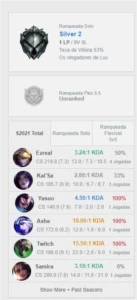 PRATA 2 - Venda rapida - League of Legends LOL