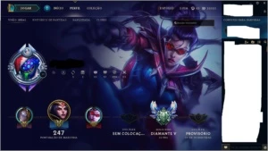 Conta League Of Legends Diamante 5 LOL