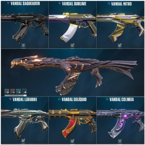 Conta Full Acesso 100 Skins⭐Muitas Facas Vandal E Operator⭐ - Valorant