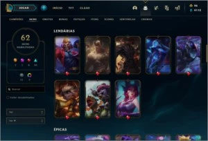 CONTA LOL UNRANKED EX DIAMANTE - League of Legends