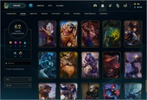 CONTA LOL UNRANKED EX DIAMANTE - League of Legends