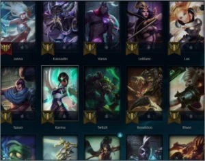 CONTA LOL UNRANKED EX DIAMANTE - League of Legends