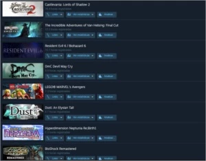 VENDO CONTA STEAM VARIOS JOGOS E DLC'S