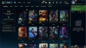 Conta platina 4 , esta no meu IMAIL, passo para o seu - League of Legends LOL