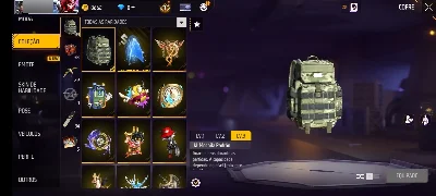Conta de ff nível 60 muitas skins rara e muito mais - Free Fire