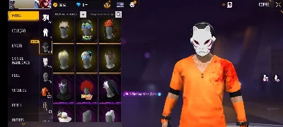 Conta de ff nível 60 muitas skins rara e muito mais - Free Fire