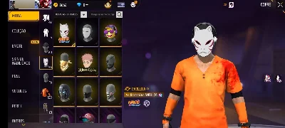 Conta de ff nível 60 muitas skins rara e muito mais - Free Fire