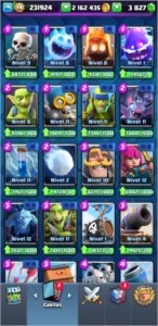 Conta Clash Royale Nível 14