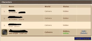 Knight Lvl 103 - Tibia