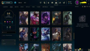 Conta - Lol  ((Kai'sa Kda Prestigio 2018 + Chroma 2022)) - League of Legends