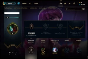 Conta bronze 1 baratinha com 1 skin e 24 champs - League of Legends LOL