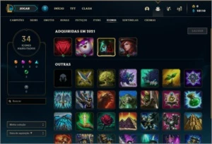 Conta bronze 1 baratinha com 1 skin e 24 champs - League of Legends LOL