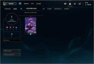 Conta bronze 1 baratinha com 1 skin e 24 champs - League of Legends LOL