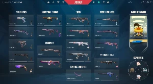Conta do Valorant com skins raras e pacote EX.O I bronze 3