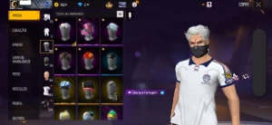 Free Fire/Conta Com Angelical Vermelha Skin Do Itachi/Madara