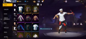 Free Fire/Conta Com Angelical Vermelha Skin Do Itachi/Madara