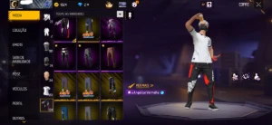 Free Fire/Conta Com Angelical Vermelha Skin Do Itachi/Madara