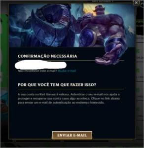 Conta D4 s11 sem e-mail confirmado. - League of Legends LOL