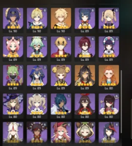 Ar 60, End Game, Ayaka C4 + Bis - Itto C4 + Bis E Muito Mais - Genshin Impact