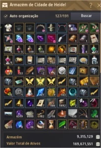 Conta bdo 575GS e pot hp infinita - Black Desert