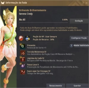 Conta bdo 575GS e pot hp infinita - Black Desert