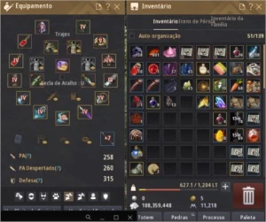 Conta bdo 575GS e pot hp infinita - Black Desert