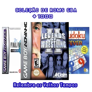 Pack de +1000  ROMs | Game Boy Advance +Emulador - Others