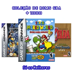 Pack de +1000  ROMs | Game Boy Advance +Emulador - Others